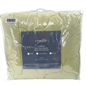 Cozelle king down alternative puffy comforter